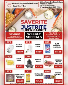 Saverite specials catalogue – valid from 27/07/2026 | Page: 2