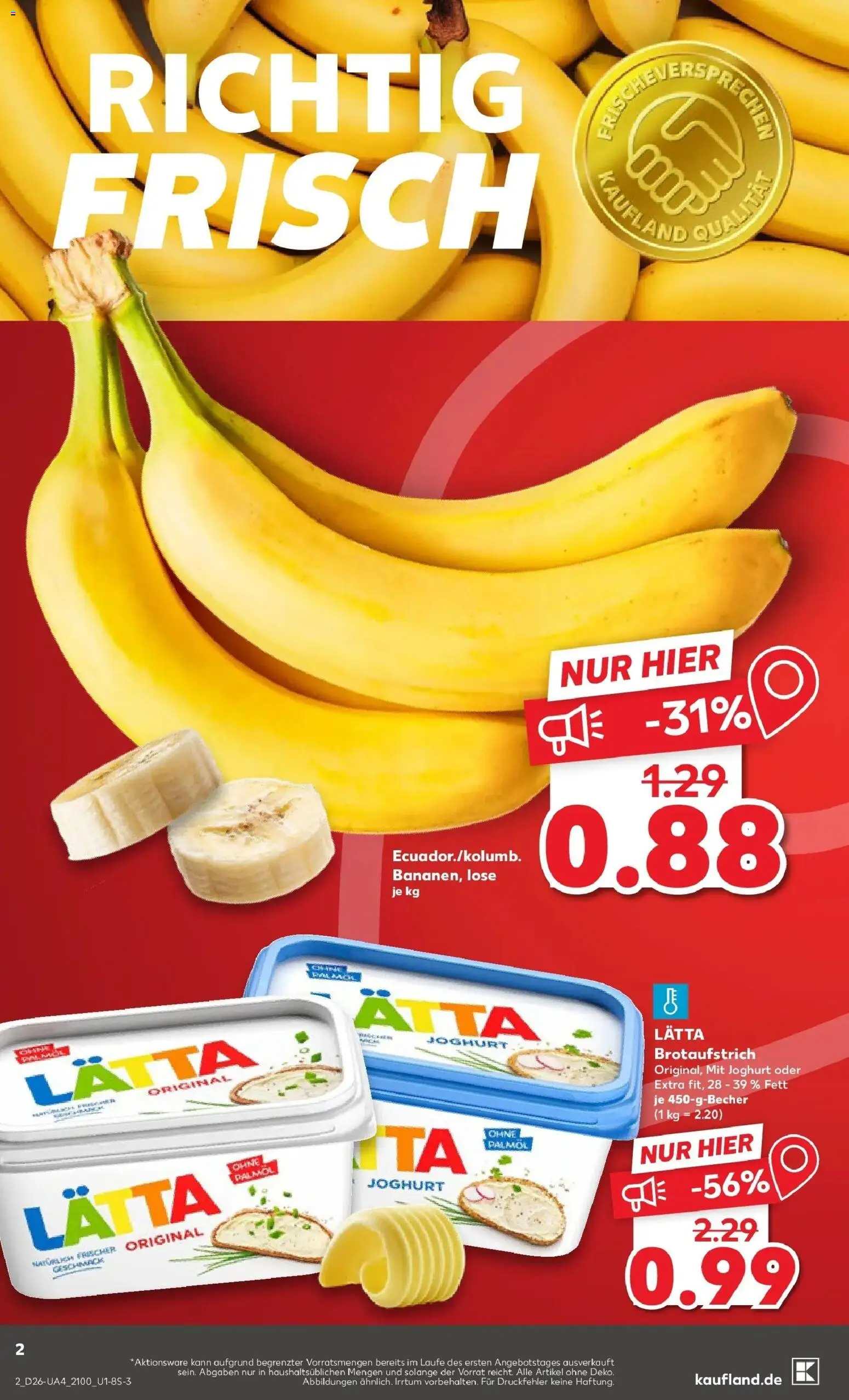Kaufland Prospekt Dillingen An Der Donau – gültig ab 22.06.2026 | Seite: 11 | Produkte: Joghurt, Lätta