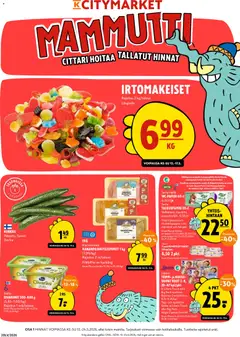 K-Citymarket-mainoslehti voimassa 13.05.2026 alkaen