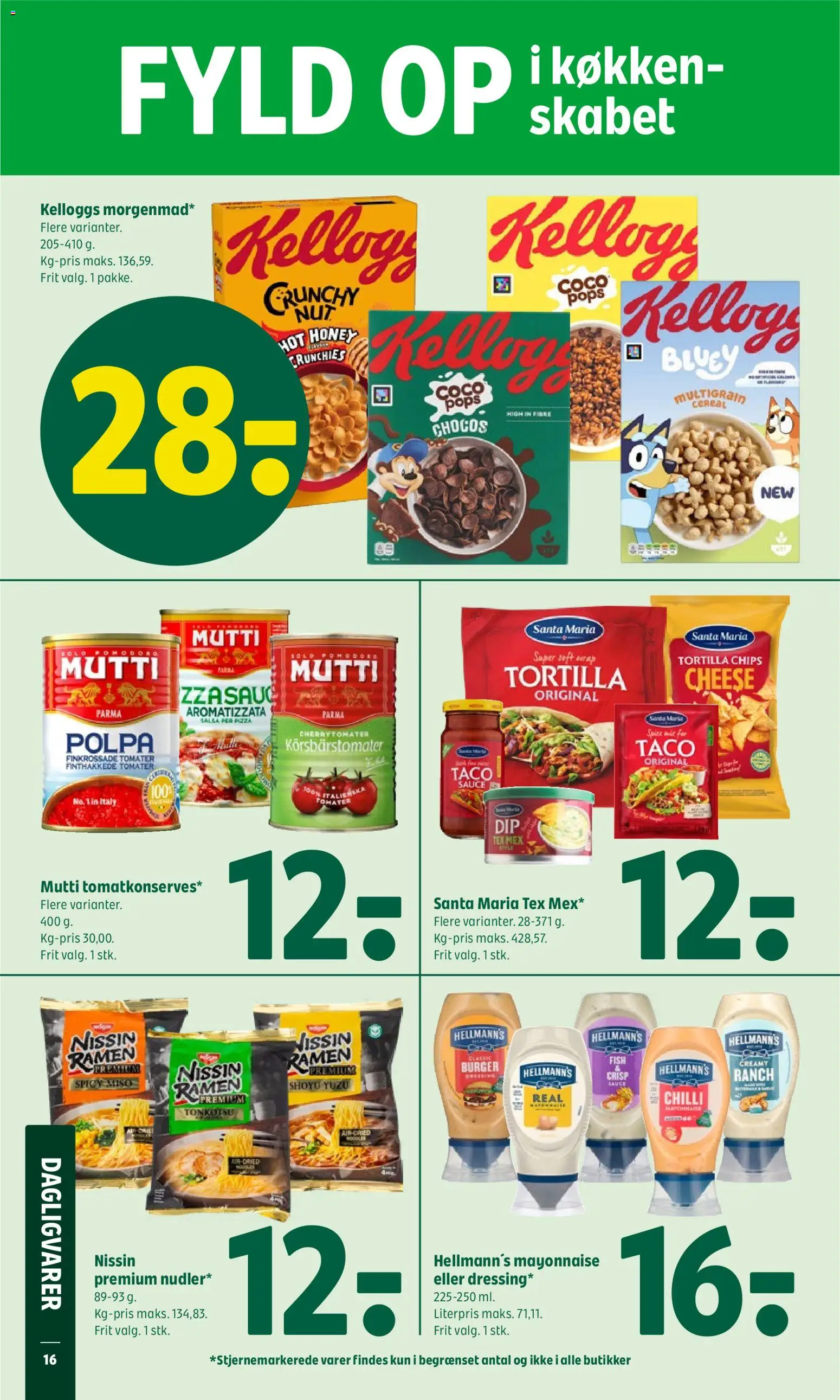 Coop 365 tilbudsavis – gyldig fra 18.06.2026 | Side: 20 | Produkter: Tomater, Chips, Dressing, Salsa