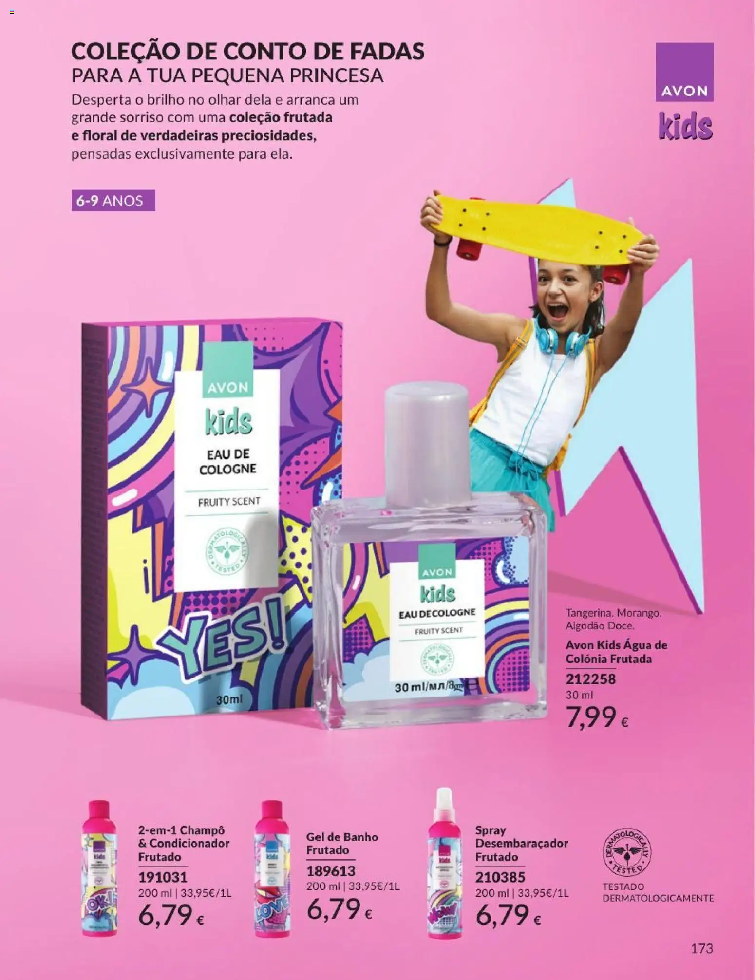 Catálogo Avon Campanha 9 │ válido de 01/09/2026 | Página: 173 | Produtos: Agua, Champô, Água de colónia, Condicionador