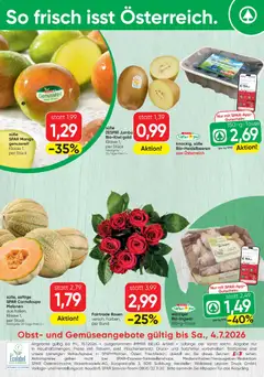 Spar - Flugblatt ab 01.07.2026 gültig | Seite: 24 | Produkte: Obst, Mango