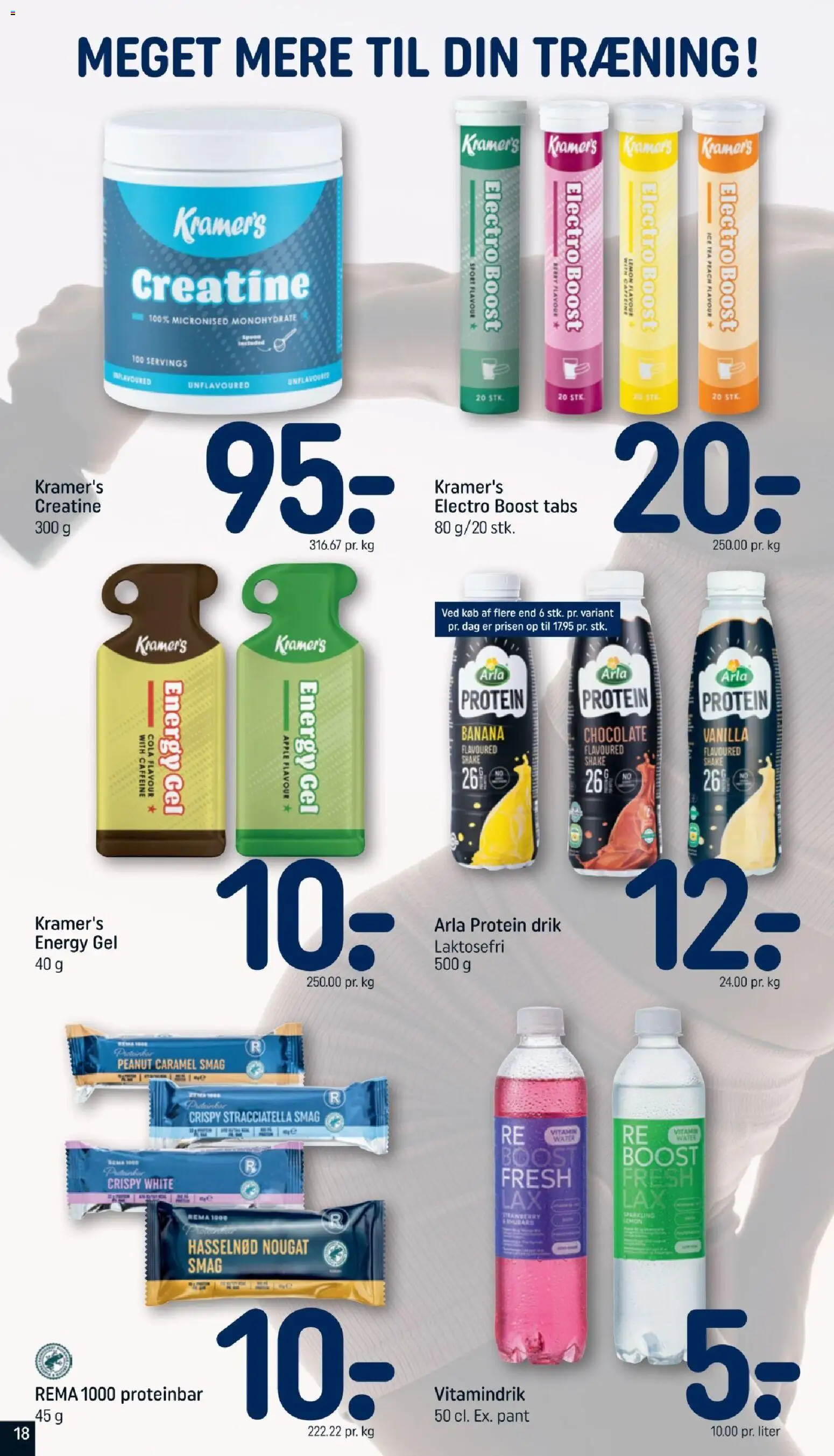 Rema 1000 tilbudsavis – gyldig fra 23/08/2026 | Side: 18 | Produkter: Cola, Nougat