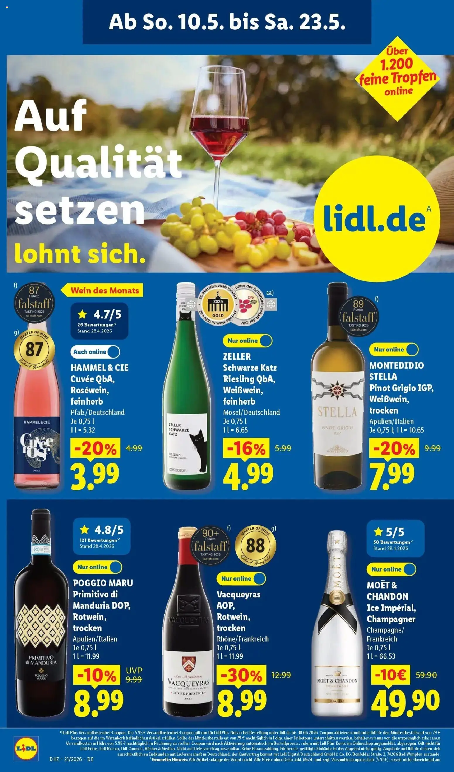 Lidl Prospekt Weikersheim – gültig ab 17.05.2026 | Seite: 60 | Produkte: Bad, Wein