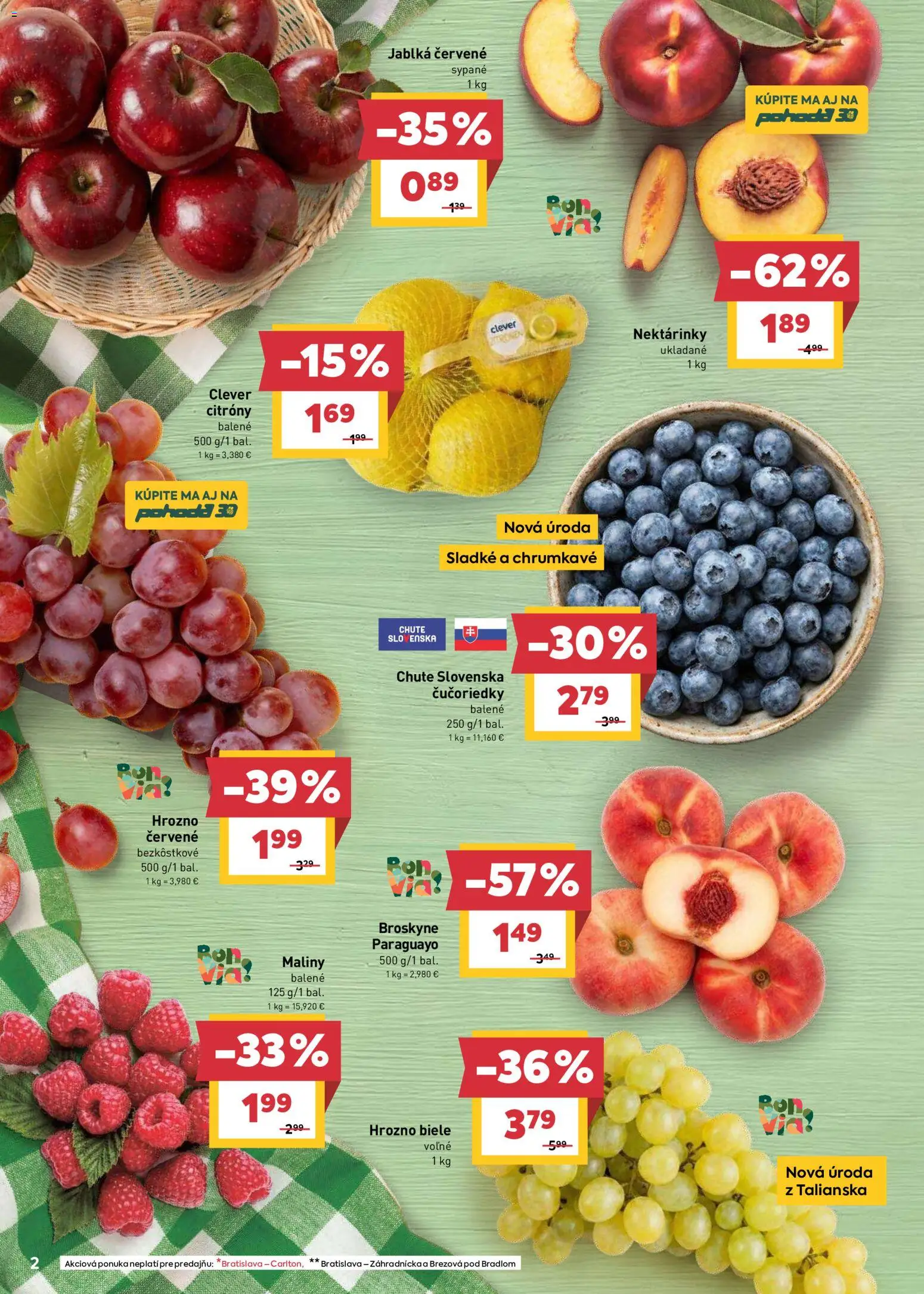 Nové Billa akcie – leták je platný od 01.07.2026 | Strana: 2