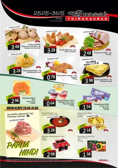 Grossi Toidukaubad kliendilehe eelvaade alates 25.05.2026