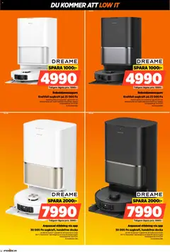 Power erbjudanden - Förhandsvisning av reklamblad från butik Power aktuell från 05/10/2026 | Sida: 52 | Produkter: Docka, Mopp, Robotdammsugare