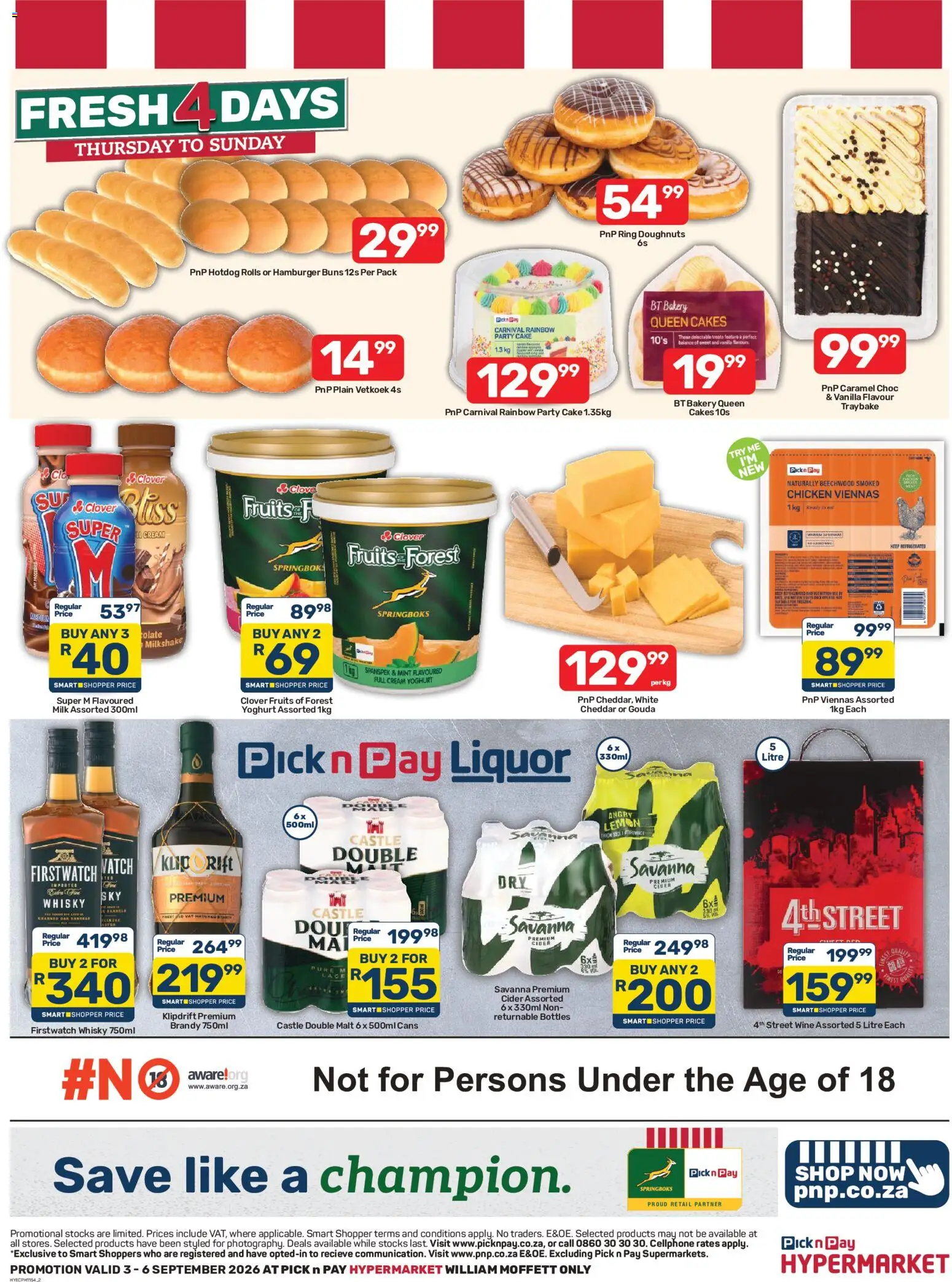 New Pick n Pay catalogue – valid from 03/09/2026 | Page: 2 | Products: Vanilla, Brandy, Cream, Caramel