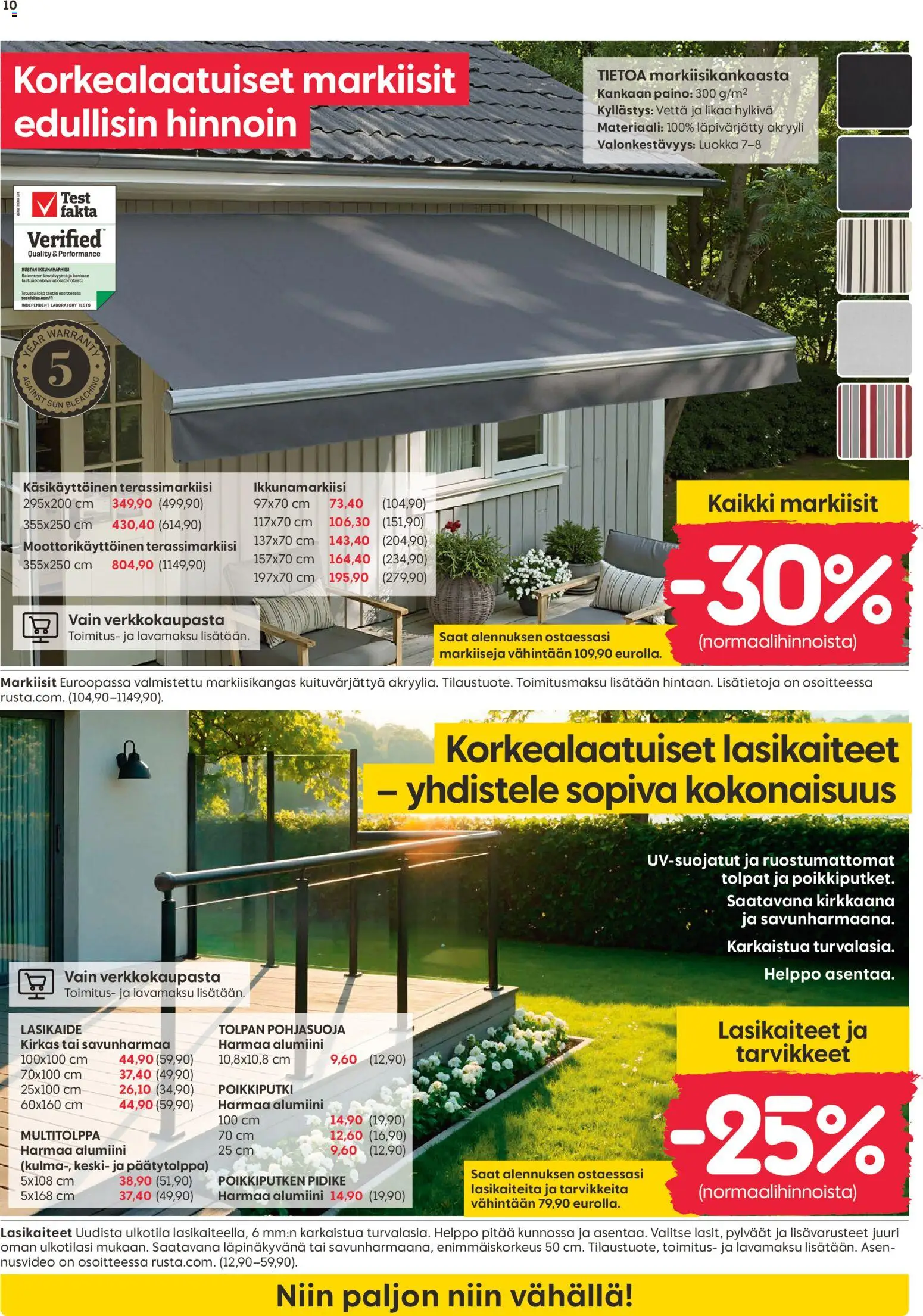 Rusta tarjoukset – voimassa 18.05.2026 alkaen | Sivu: 10