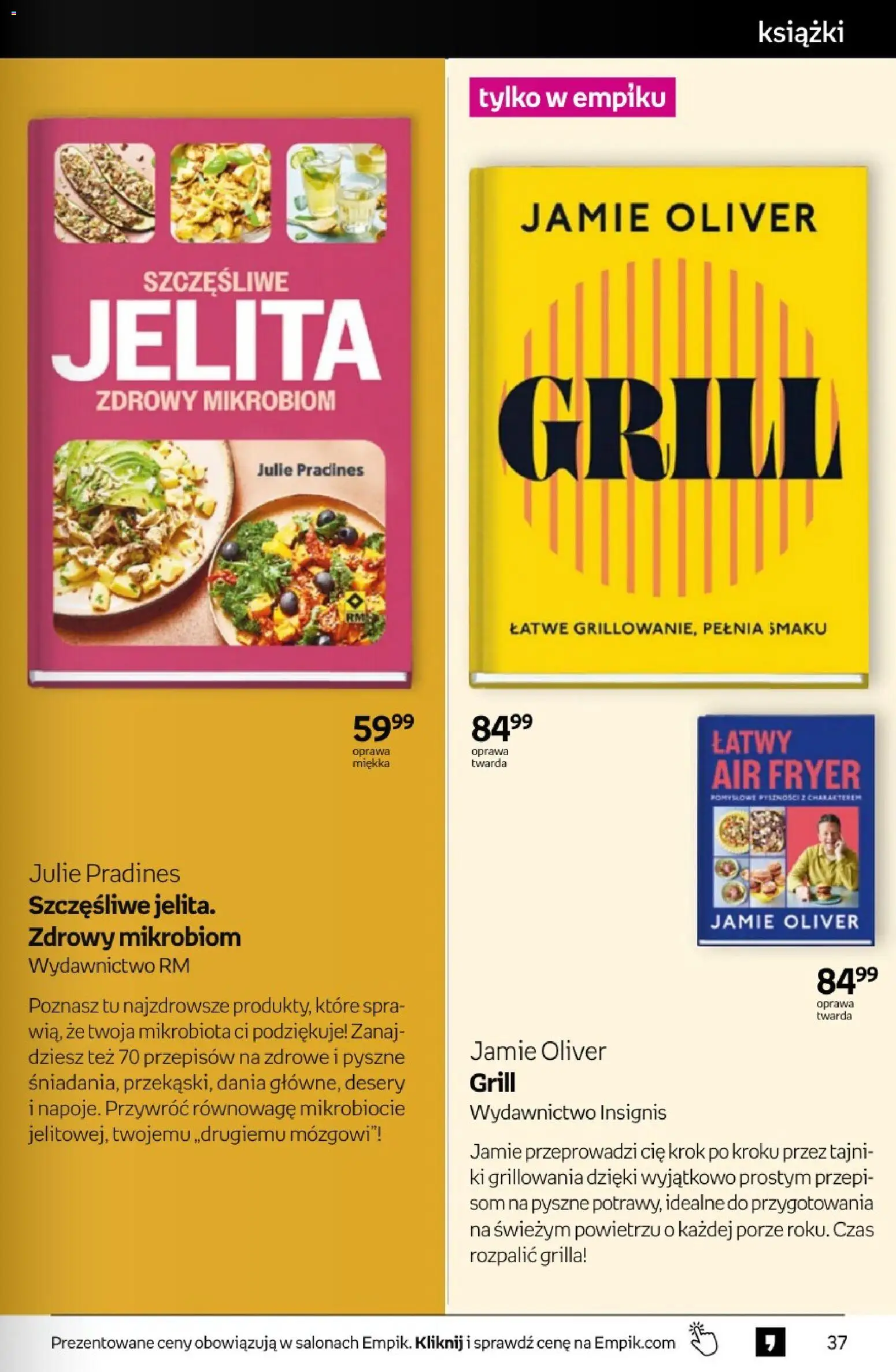 Empik promocje od 12.08.2026 | Strona: 37 | Produkty: Grill, Książki
