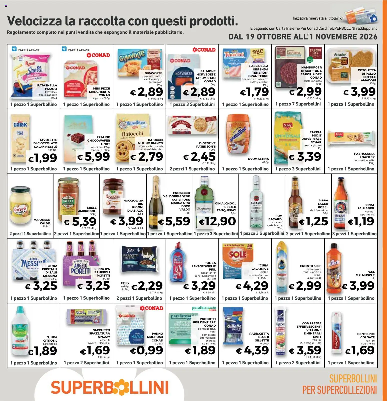 Volantino Conad del 21/10/2026 | Pagina: 27 | Prodotti: Speck, Birra Kozel, Birra, Maionese