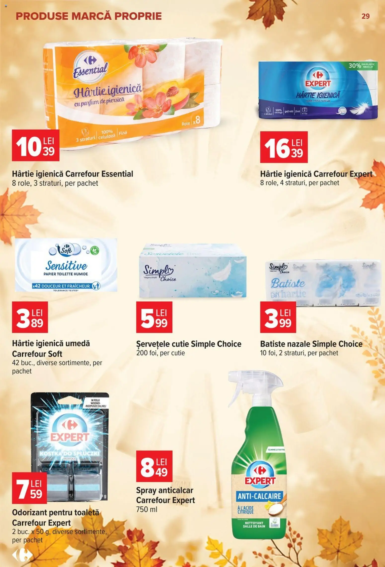Noul catalog Carrefour – valabil de la 30.09.2026 | Pagină: 29 | Produse: Piersică, Alba, Cutie, Parfum