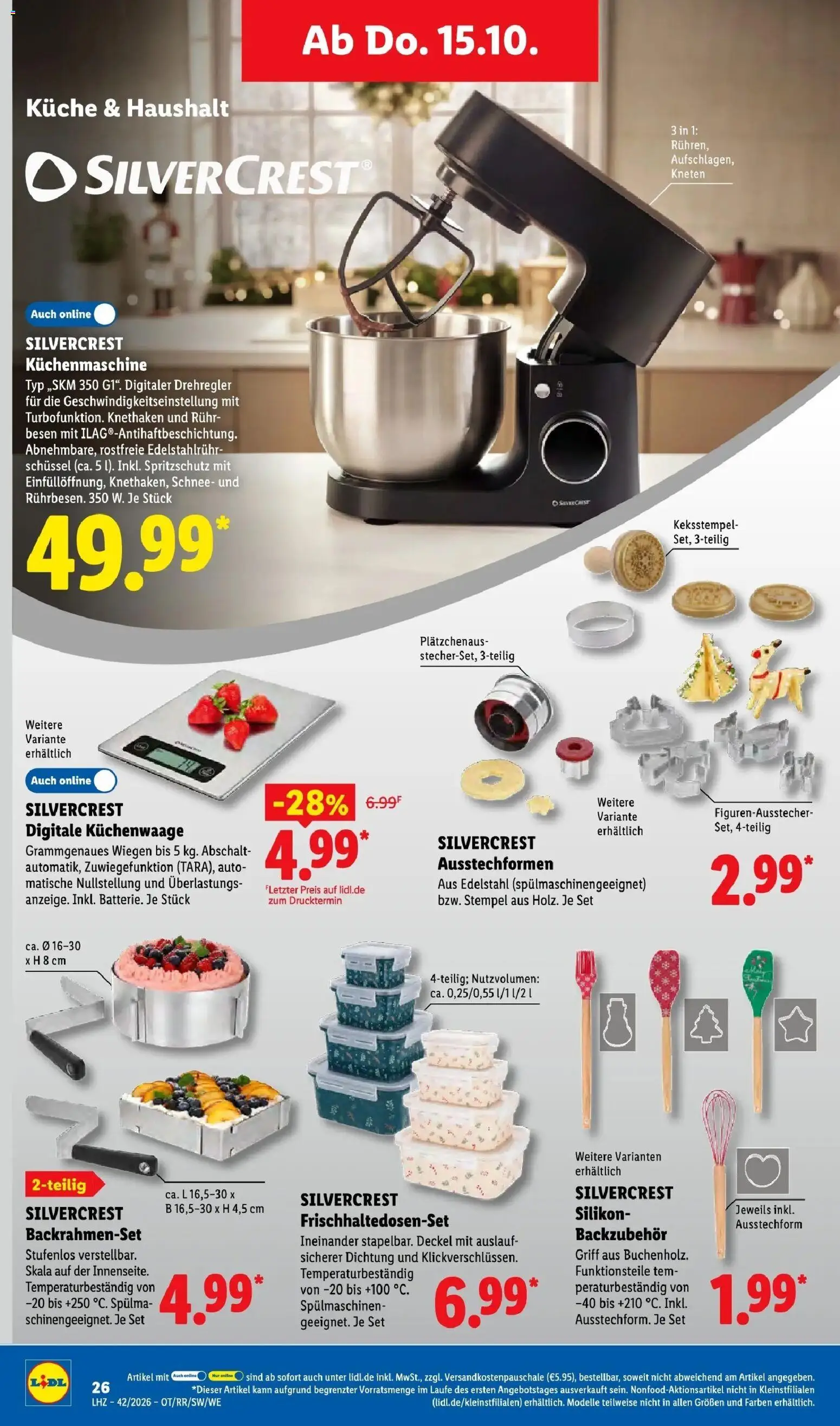 Lidl Prospekt Hagen (ab 12.10.2026) zum Blättern » Angebote | Seite: 44 | Produkte: Rührbesen, Küche