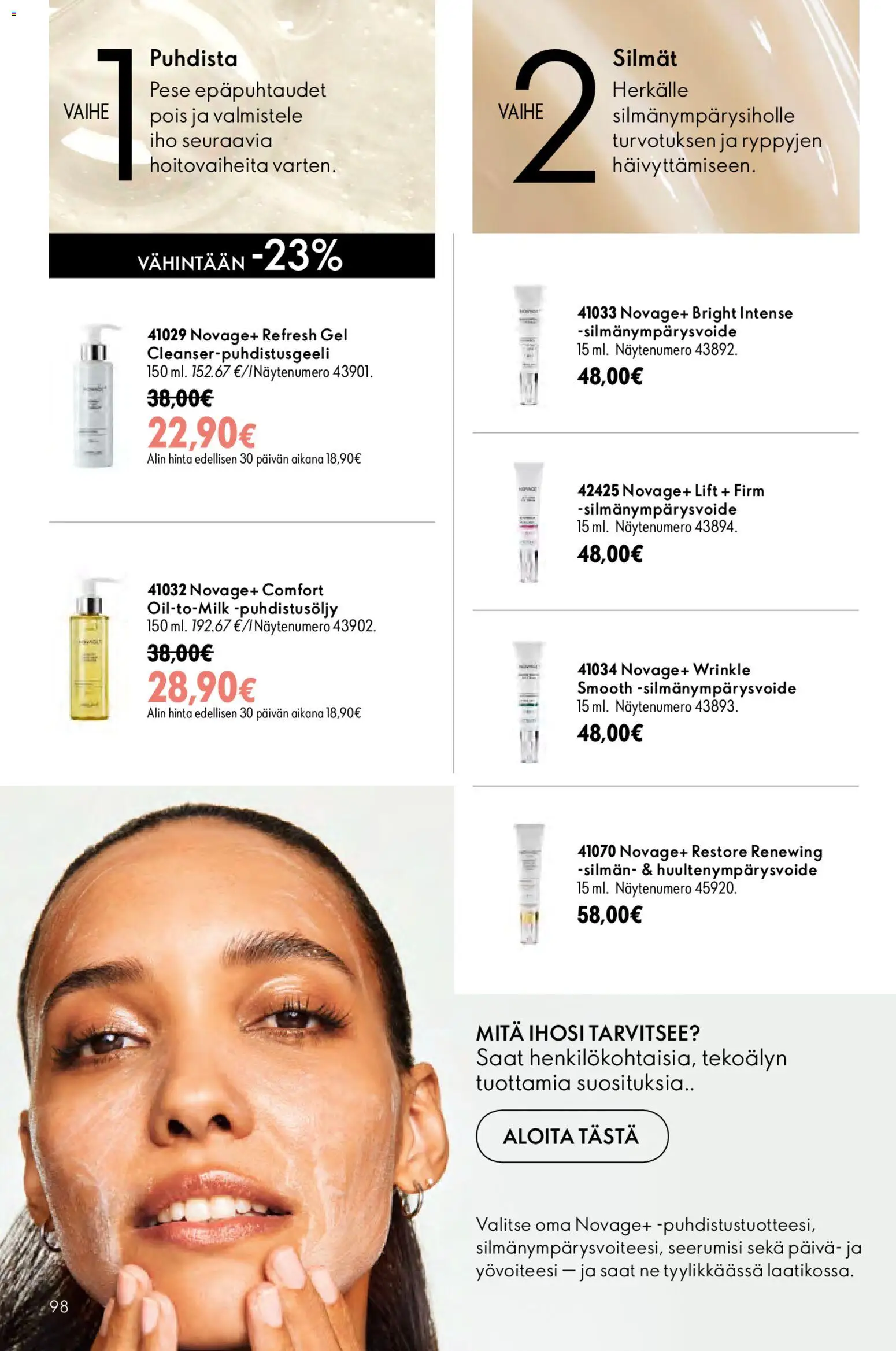 Oriflame - Esite 10 – voimassa 15/07/2026 alkaen | Sivu: 98