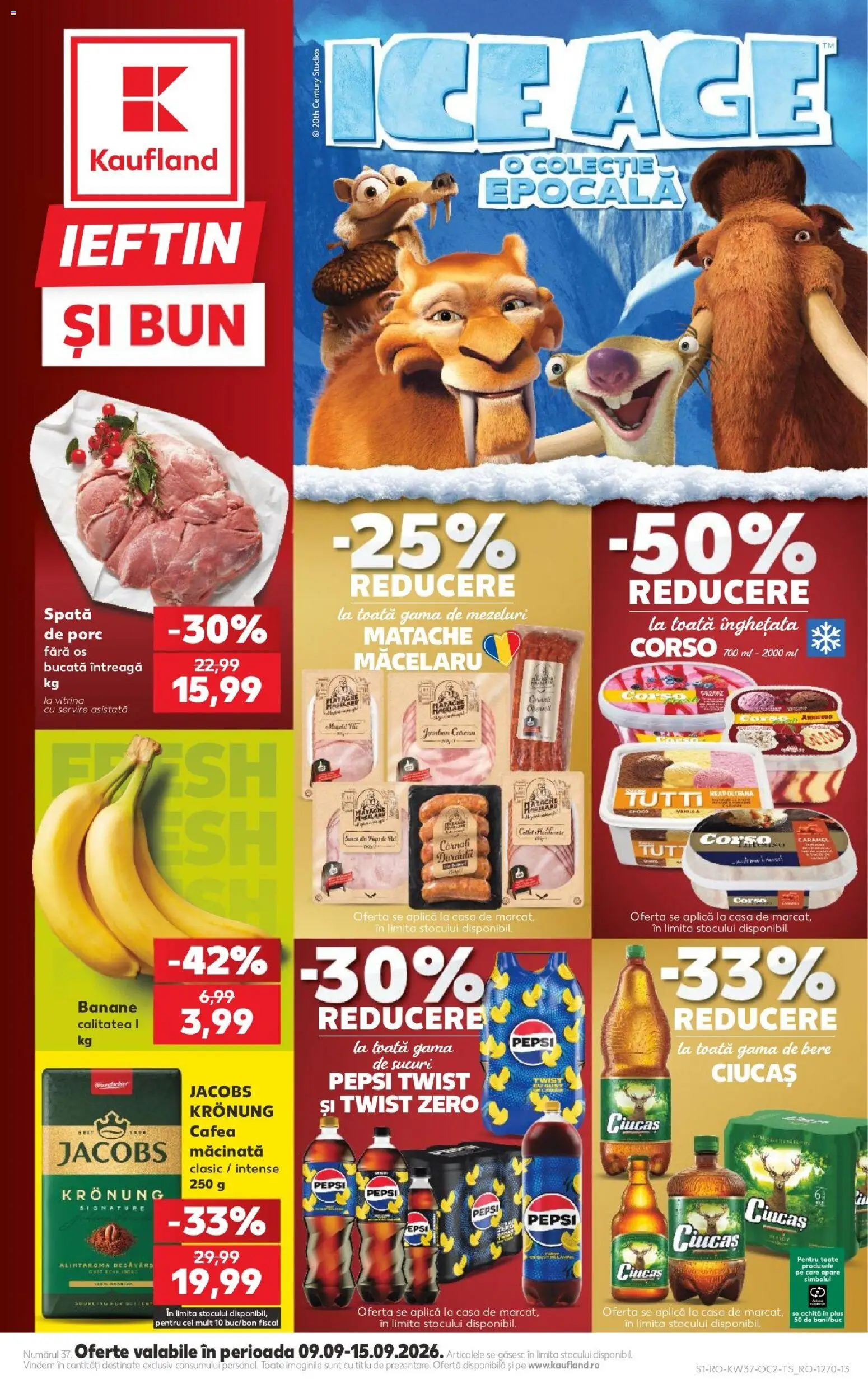 Kaufland Miercurea Ciuc 09.09.2026 - Revista si Oferta | Pagină: 1 | Produse: Electrică, Gradina, Aplică, Parkside
