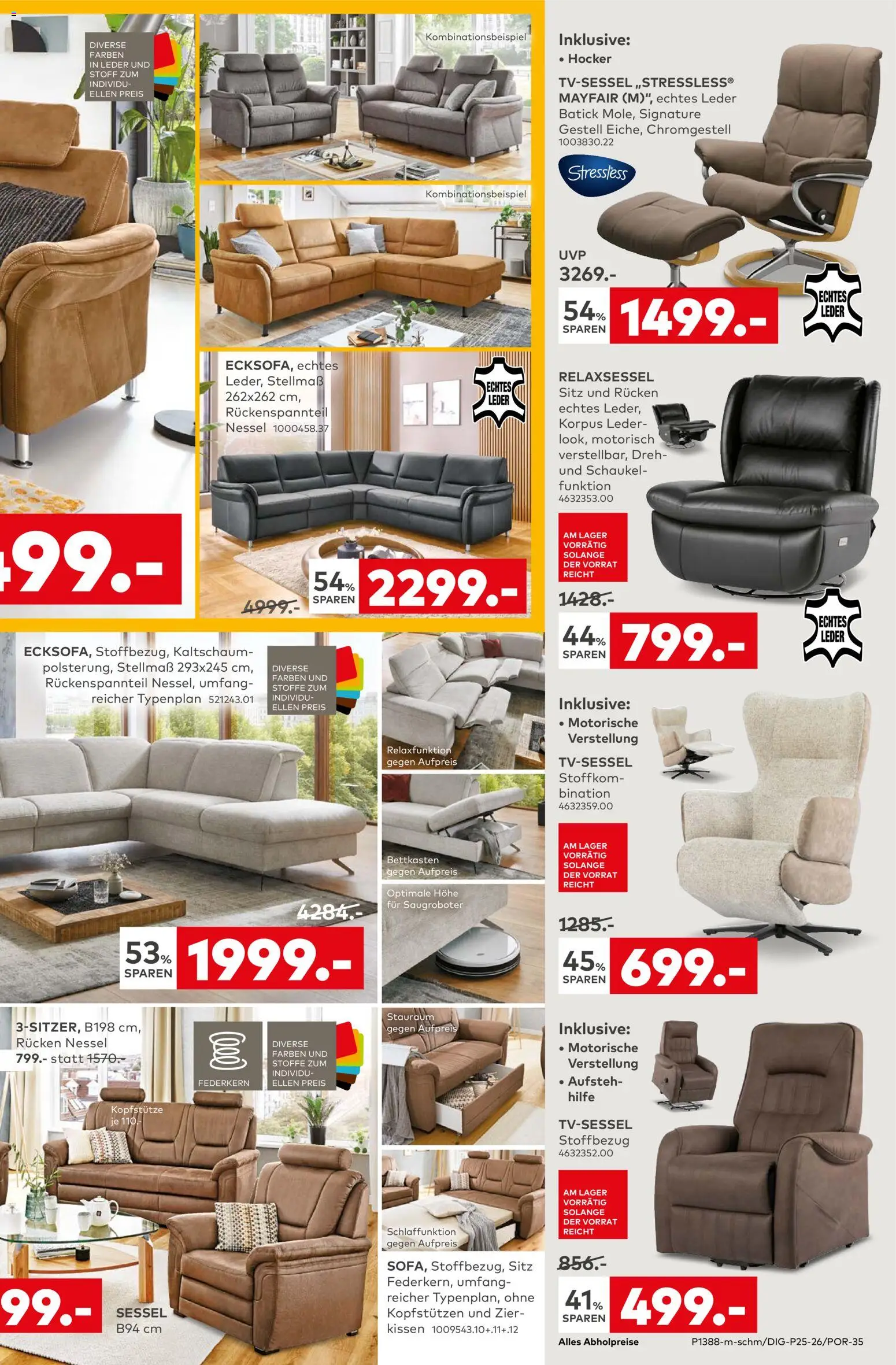 Porta! Prospekt – gültig ab 06.07.2026 | Seite: 3 | Produkte: Hocker, Relaxsessel, Kissen, Sessel