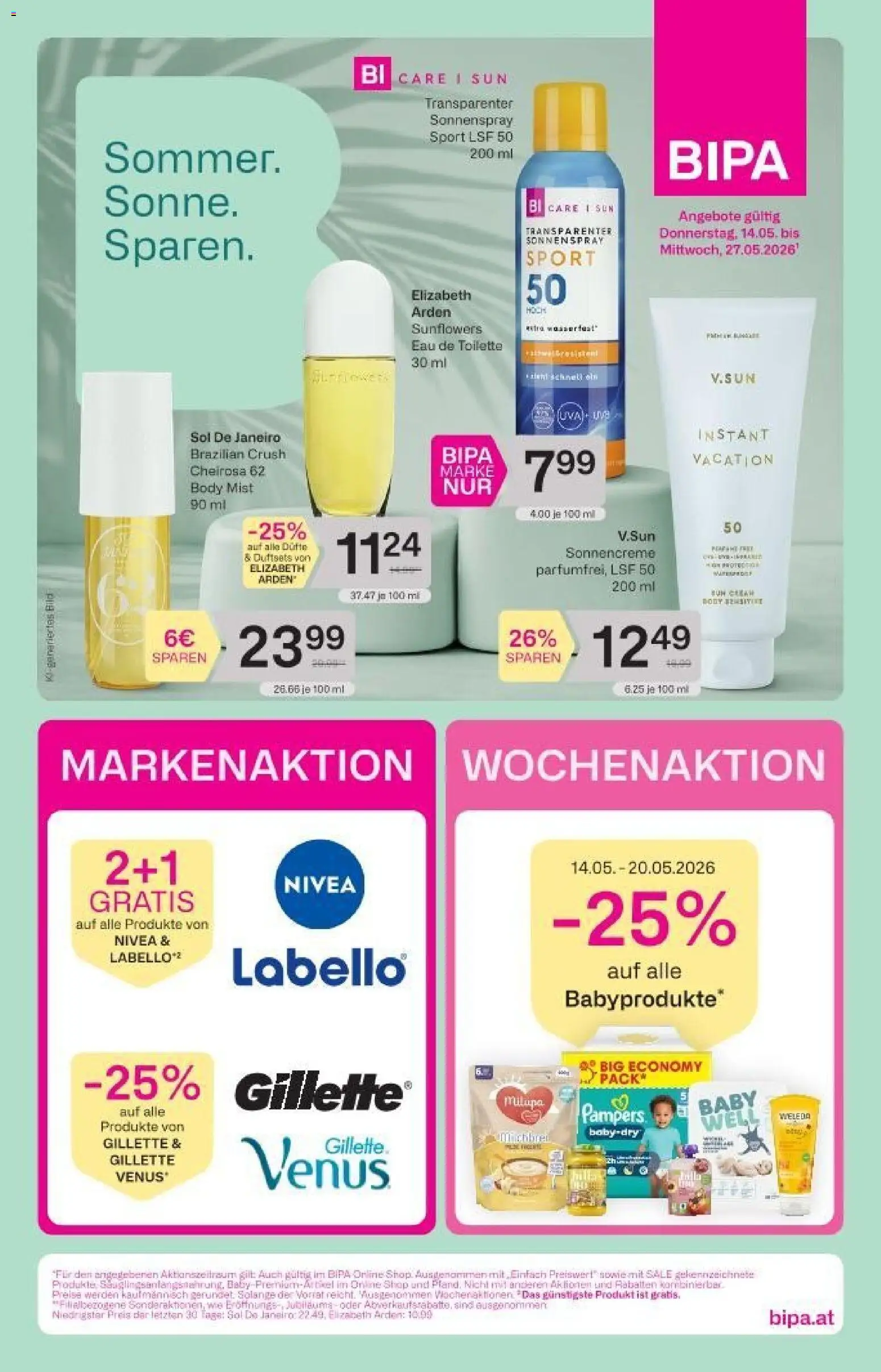 Bipa Flugblatt gültig ab 14.05.2026 | Seite: 1