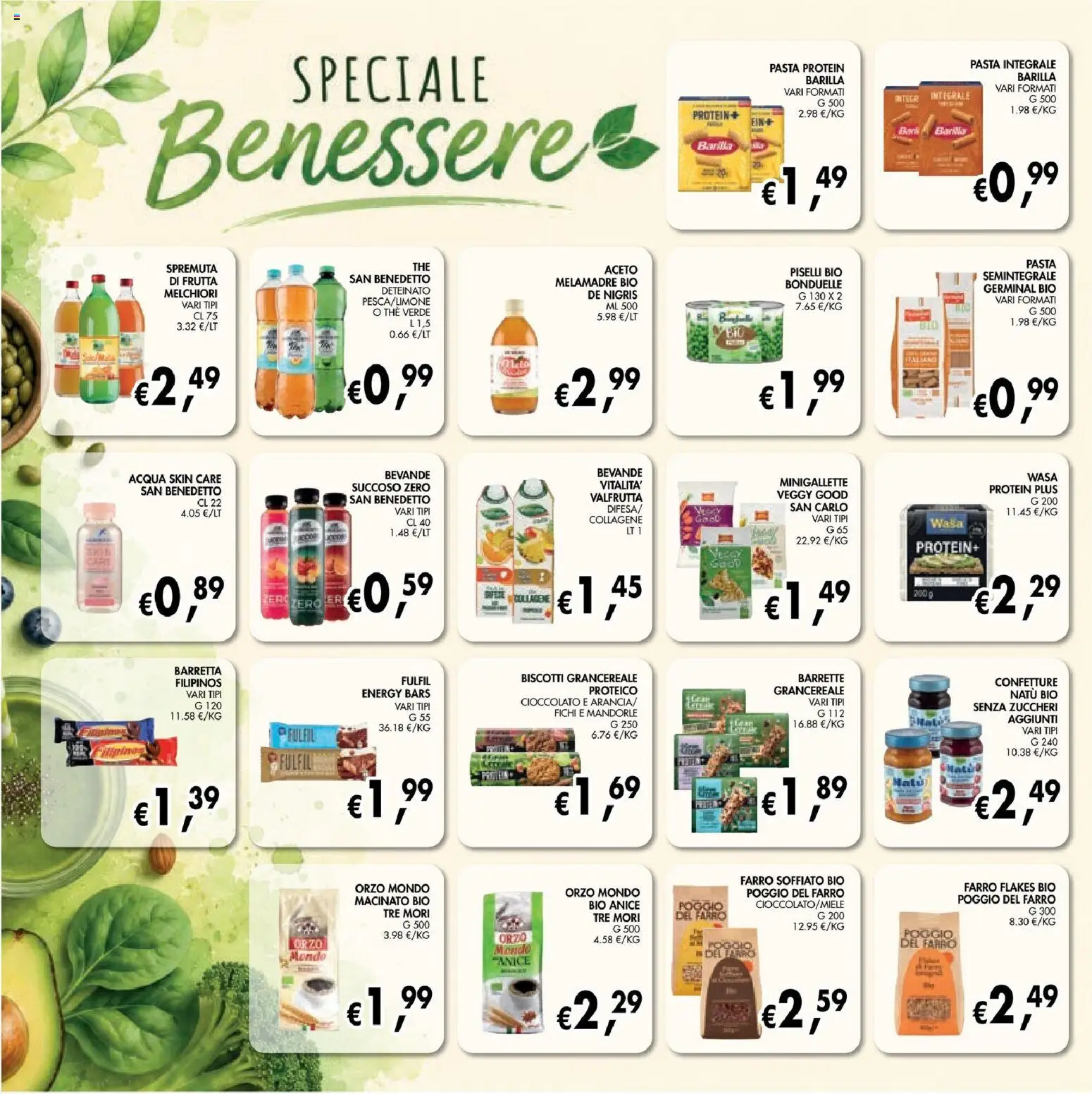 Volantino Coal del 10/09/2026 | Pagina: 21 | Prodotti: Biscotti, Acqua, Frutta, Barilla