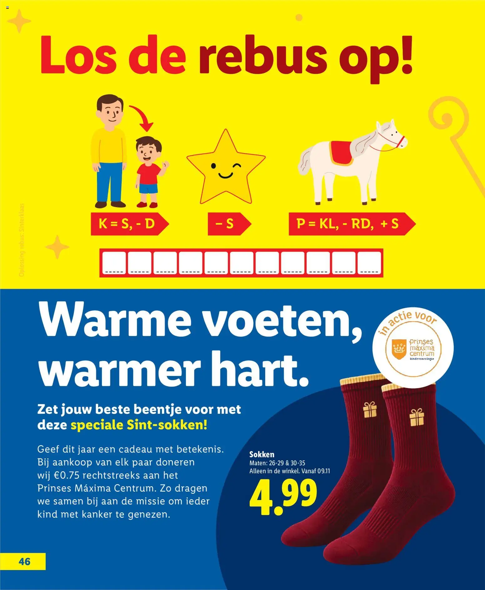 {H1} | Pagina: 46 | Producten: Sokken, Centrum