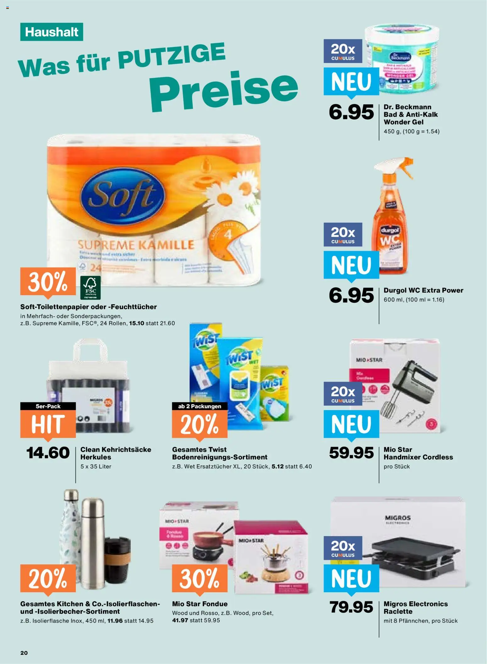 Migros aktionen – gültig ab 22.10.2026 | Seite: 20