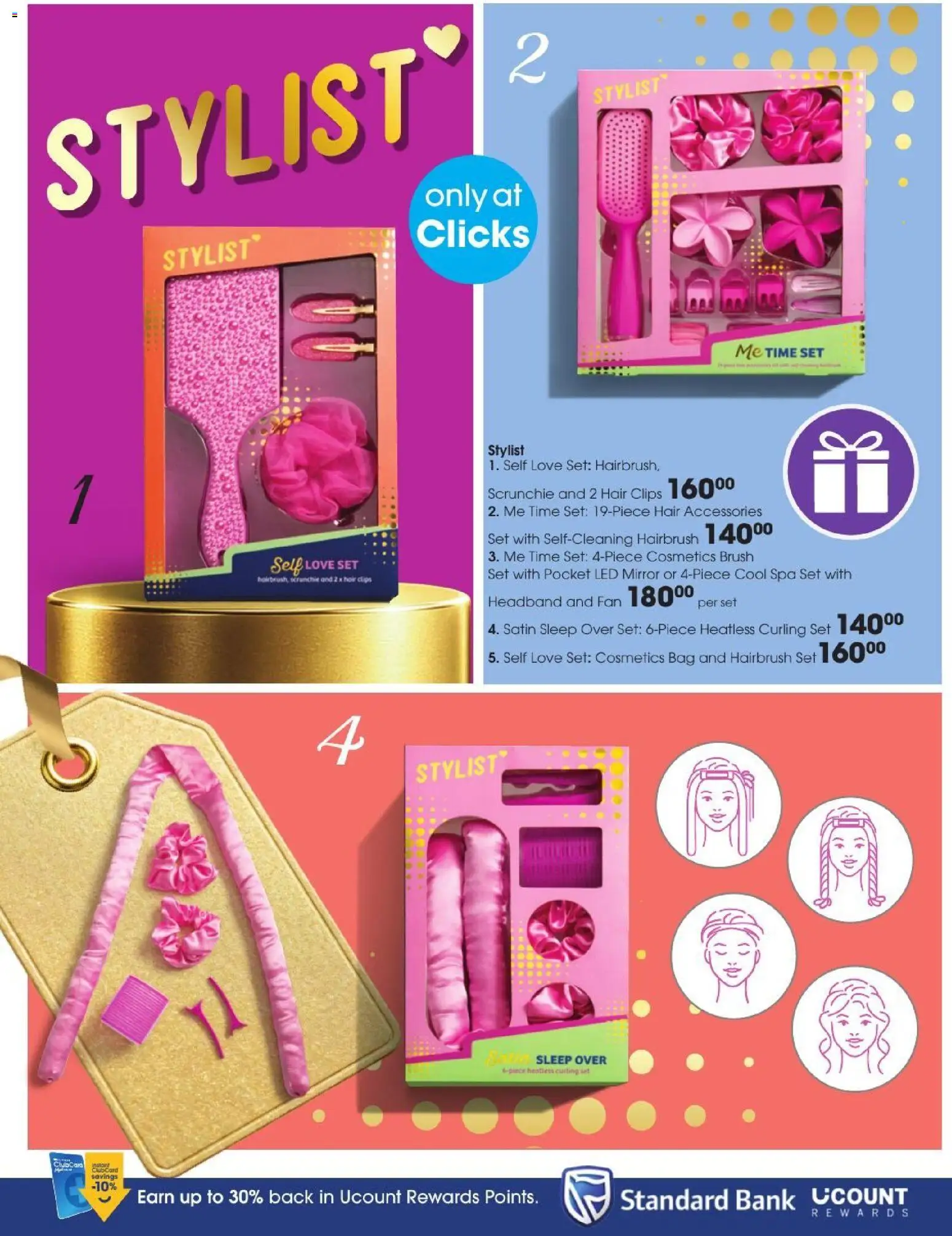 New Clicks catalogue – valid from 27/10/2026 | Page: 26 | Products: Headband, Bag, Fan, Brush