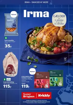 Irma mandler, 300 g. Kg-pris 116,67. gyldig fra 02/10/2026 | Side: 53 | Produkter: Boks, Hvidvin, Mandler, Rødvin