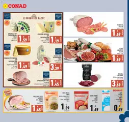 Anteprima del volantino PASTA FRESCA CONAD, semola di grano duro italiano trofie, orecchiette 500 g valido a partire dal 29/07/2026 | Pagina: 7