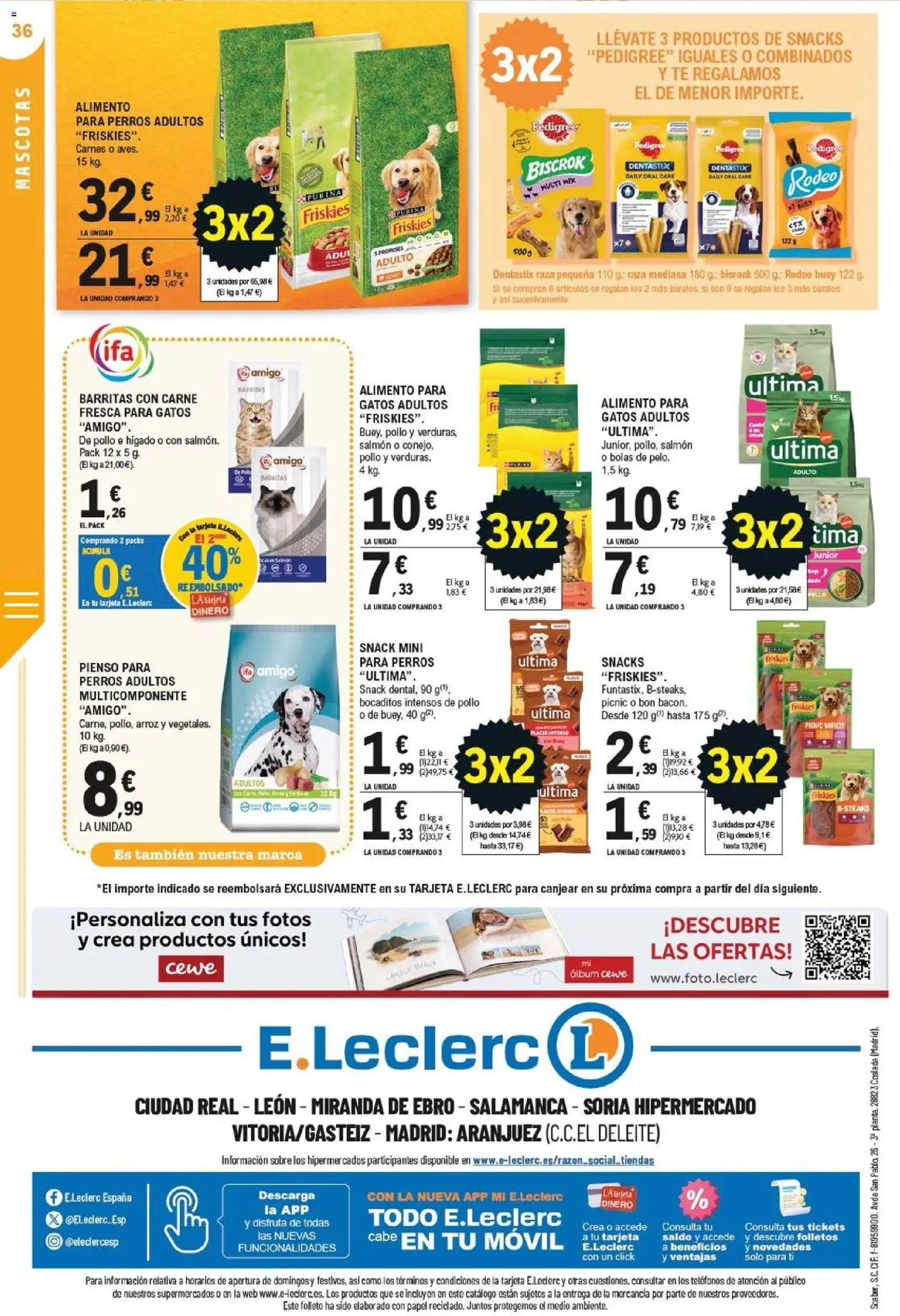 E.Leclerc - Soria │ válido desde el 21/10/2026 | Página: 36 | Productos: Arroz, Té, Salmón, Carne