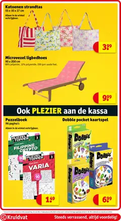 Kruidvat folder week 25 - Voorbeeld van een folder van Kruidvat, geldig van 16.06.2026 | Pagina: 15 | Producten: La, Puzzel, Kan