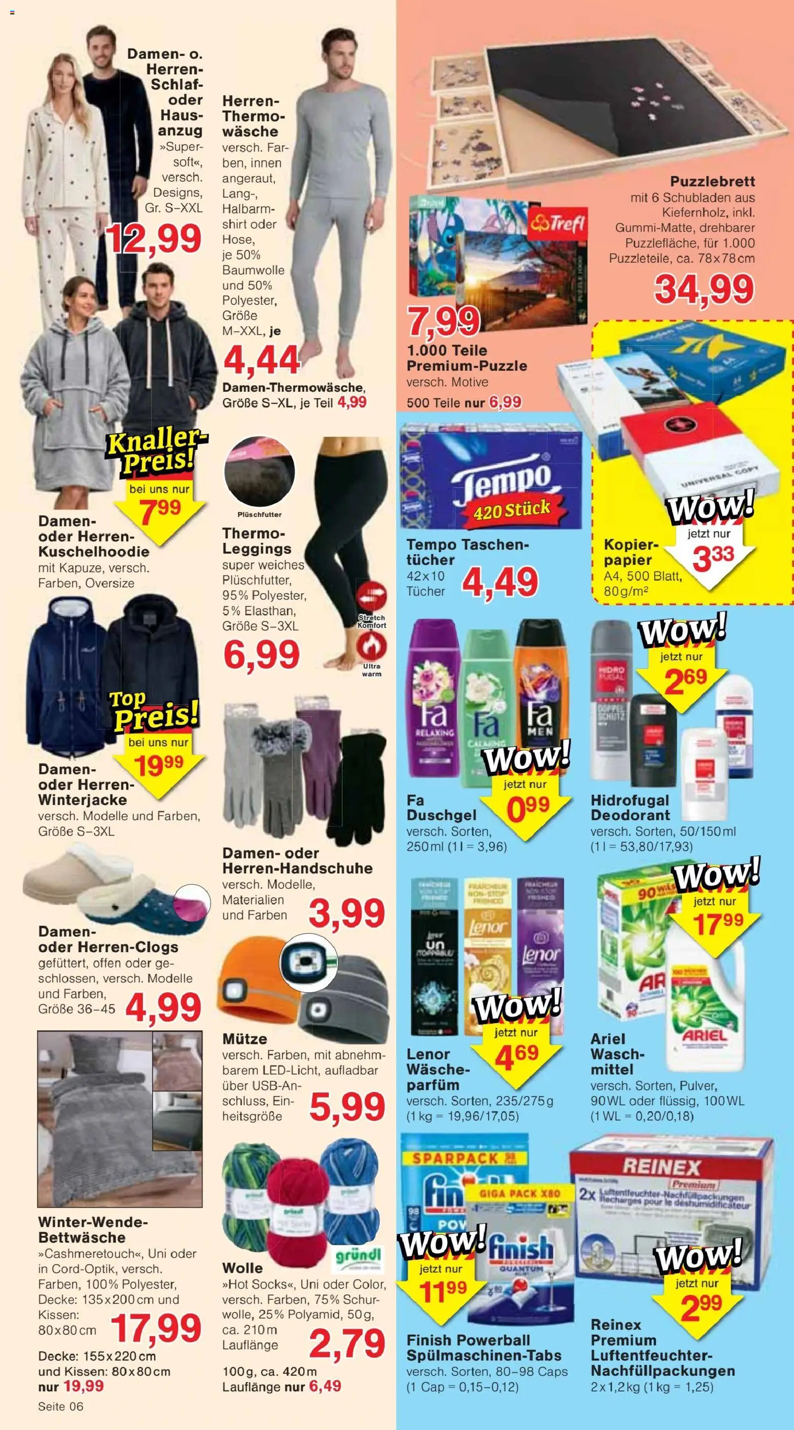 Jawoll Prospekt – gültig ab 02.11.2026 | Seite: 10 | Produkte: Decke, Taschen, Finish, Anzug