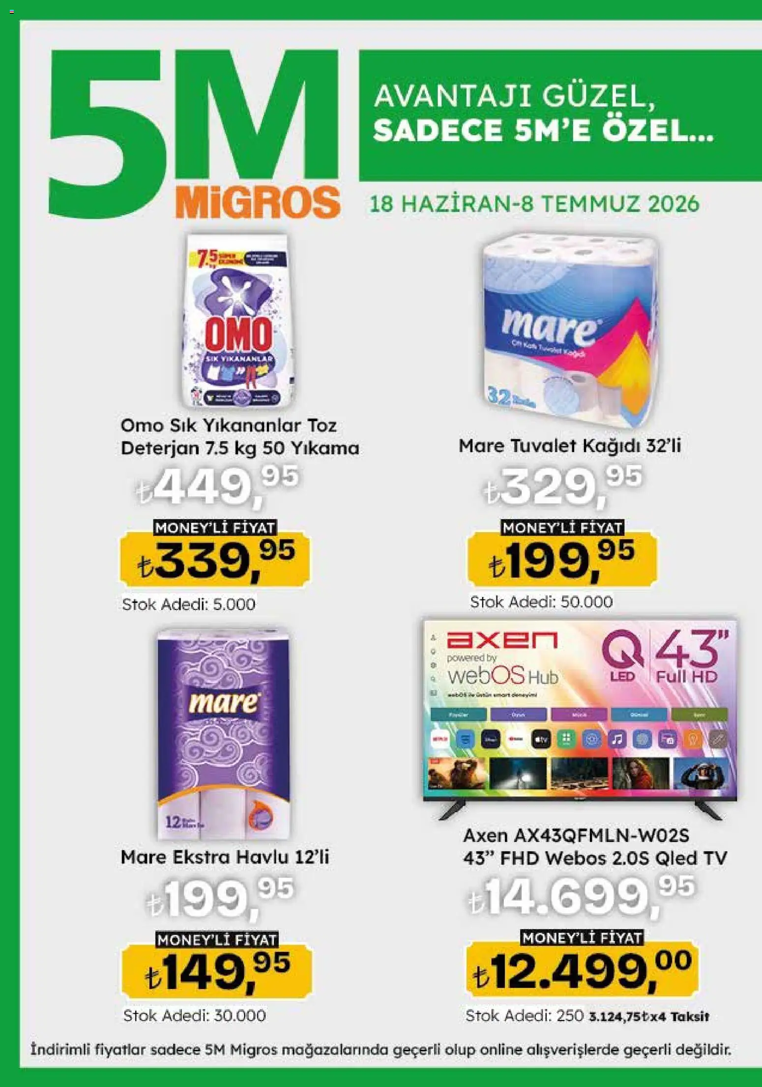 Migros Katalog - 5M Migroskop Dijital - 18.06.2026 tarihinden itibaren geçerlidir | Sayfa: 20