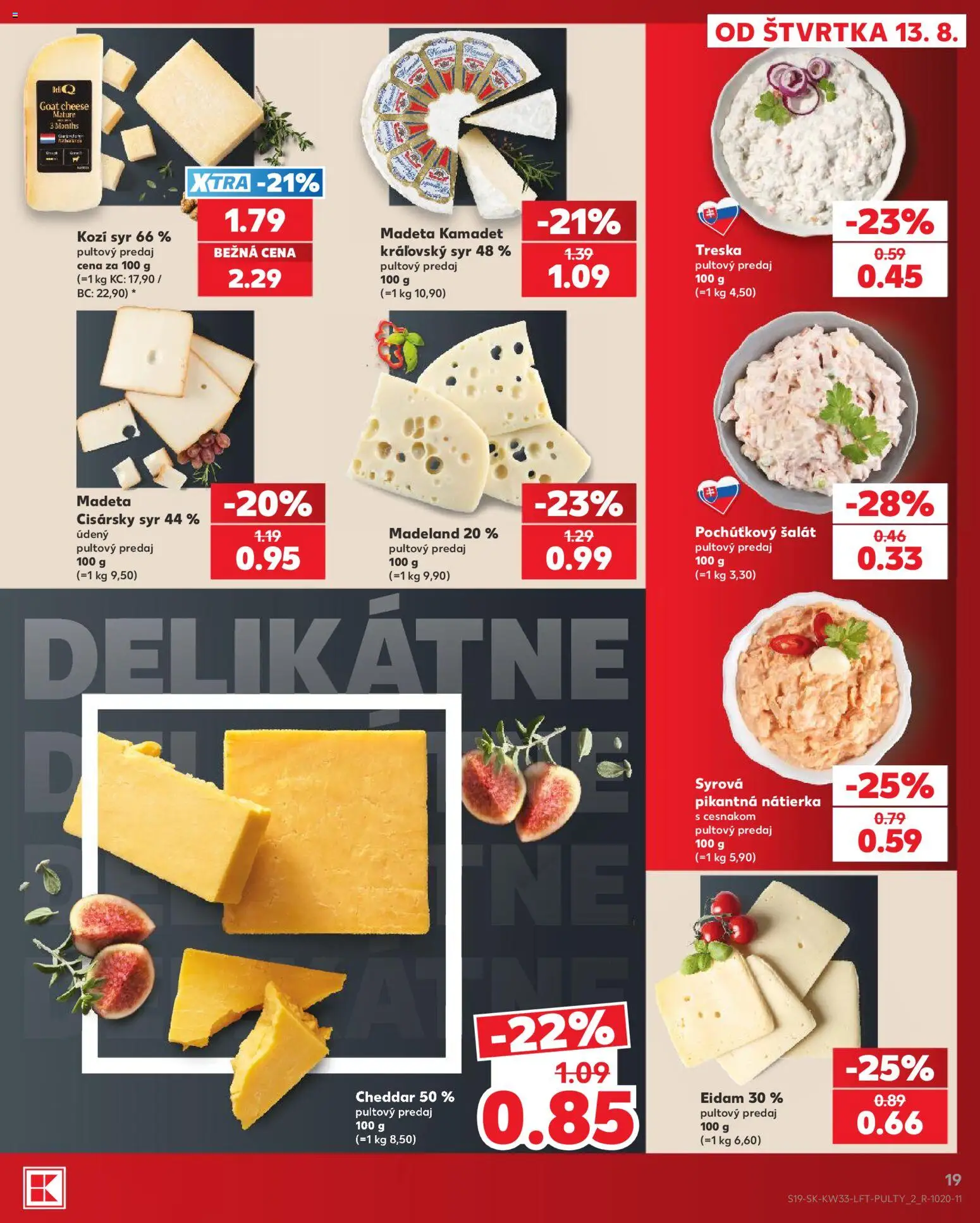 Nové Kaufland akcie – leták je platný od 13.08.2026 | Strana: 19