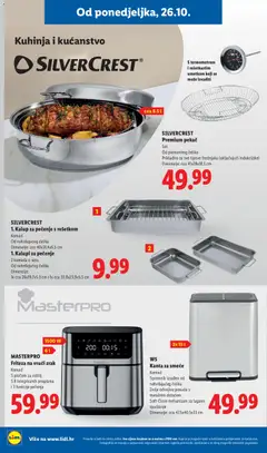 Lidl Katalog - Pregled kataloga iz trgovine Lidl, vrijedi od 26.10.2026 | Stranica: 44 | Proizvodi: Roštilj, Pekac, Friteza, Kalupi