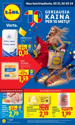 LIDL leidinys galioja nuo 18.05.2026