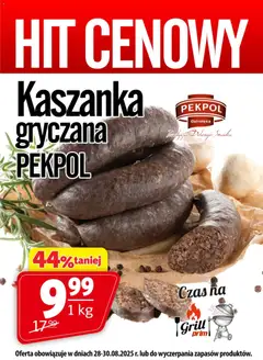 Pogląd oferty "Prim Market promocja - Kaszanka Gryczana" - ważna od 28.08.2026