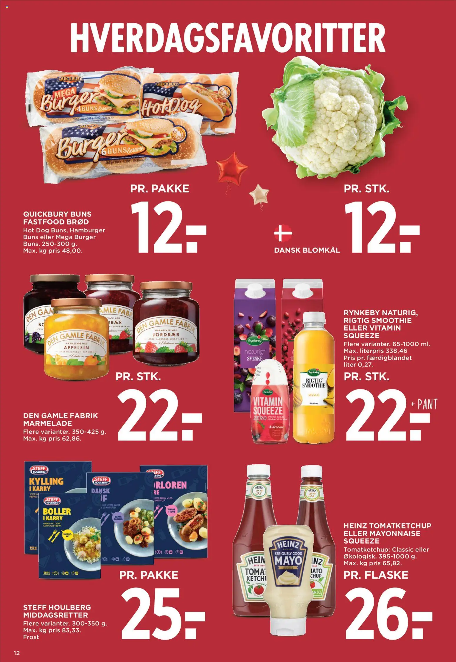 Meny tilbudsavis – gyldig fra 18/09/2026 | Side: 13 | Produkter: Karry, Brød, Blomkål, Smoothie