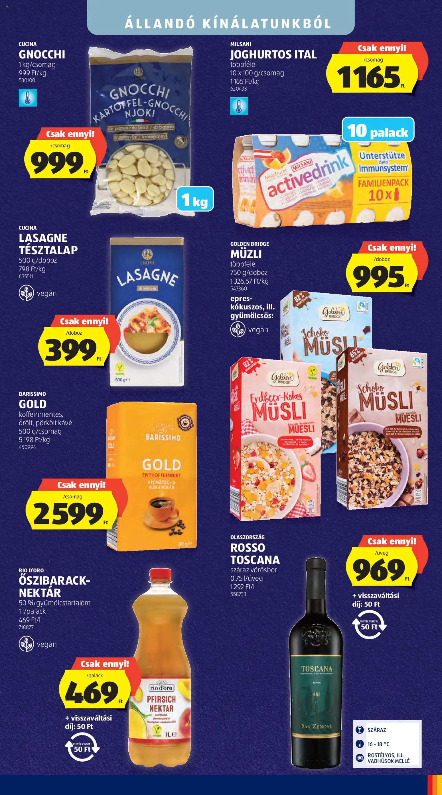 Aldi akciós ujság - amely érvényes a következő dátumtól: 2026.10.01. | Oldal: 3