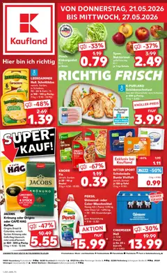 Náhled letáku Kaufland Německo leták od 21.05.2026