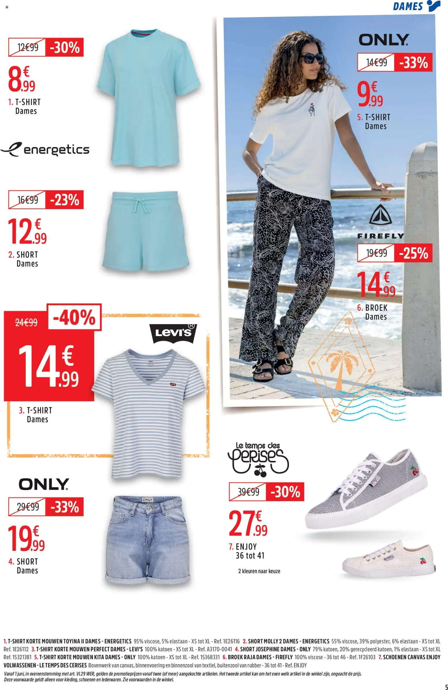 {H1} | Pagina: 5 | Producten: Schoenen, Canvas, Broek, Kan