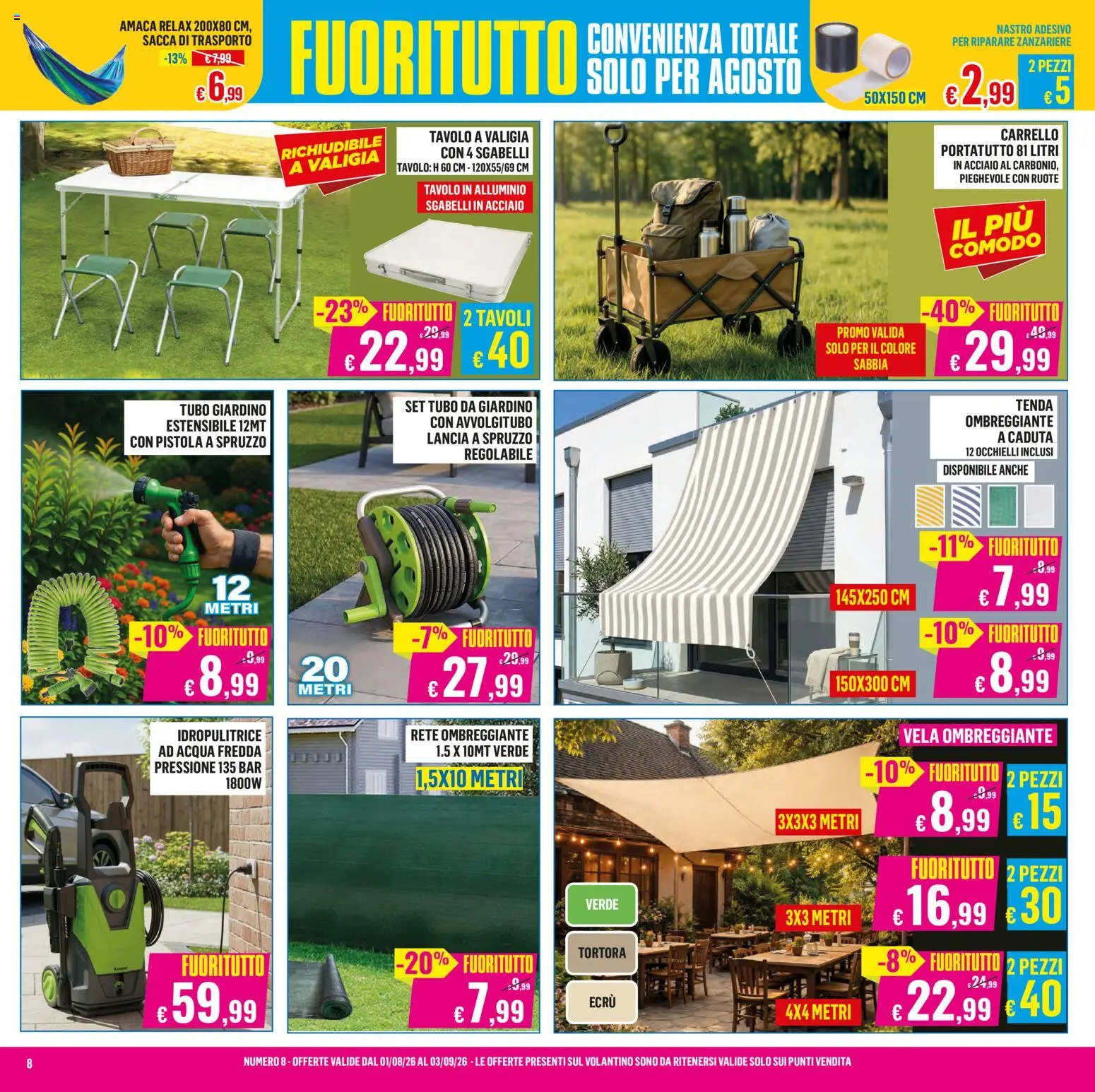Volantino Satur del 01/08/2026 | Pagina: 8