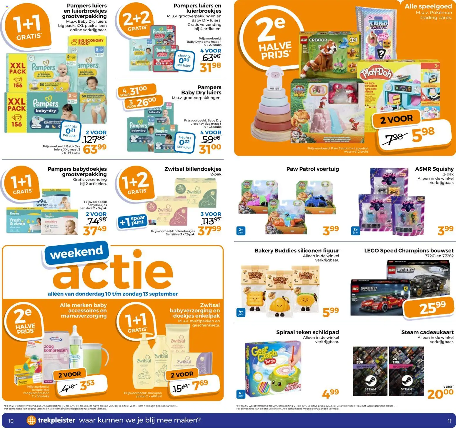 {H1} | Pagina: 10 | Producten: Doekjes, Luiers, Water, Shampoo