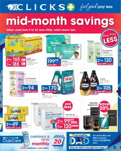 Clicks specials catalogue – valid from 09.06.2026