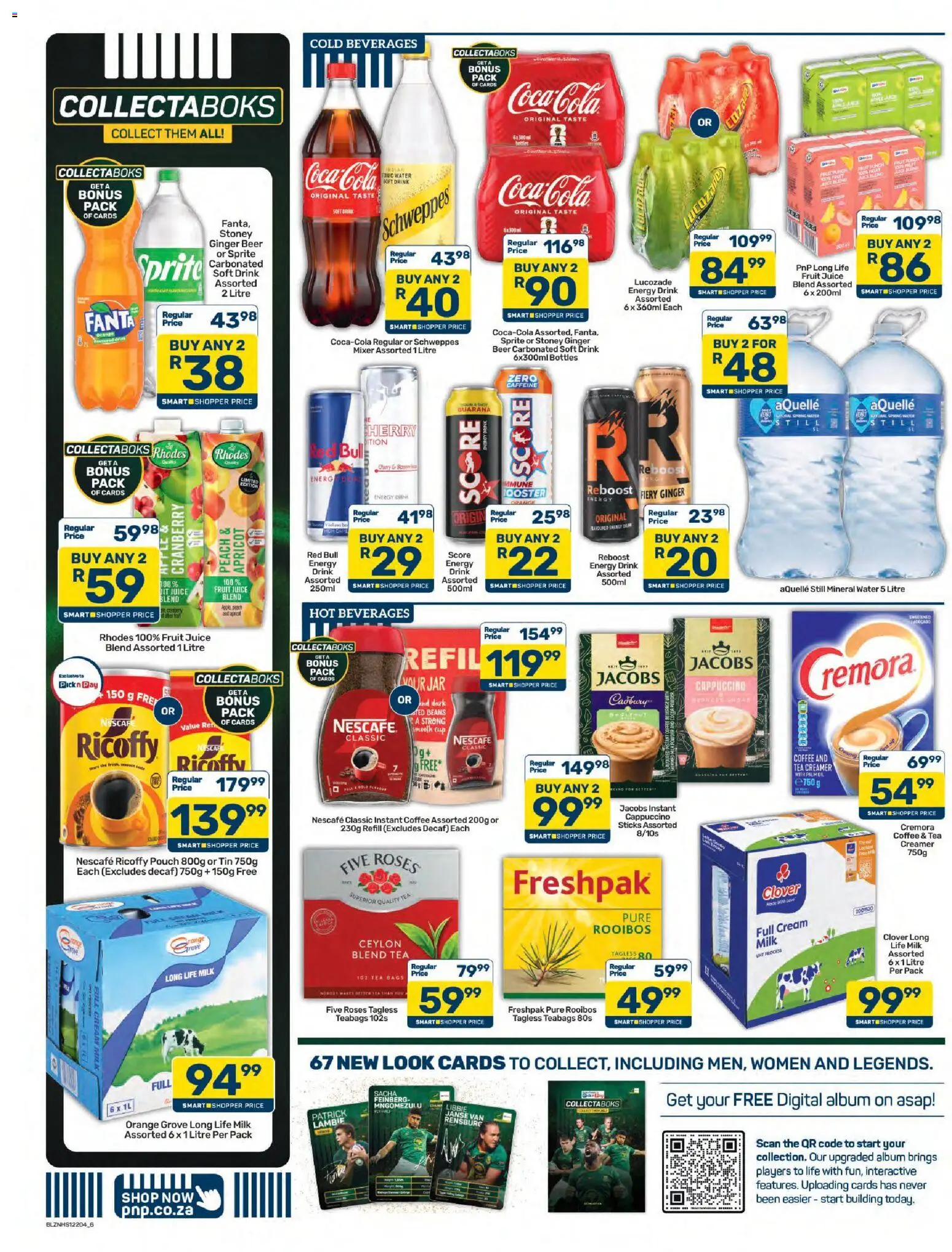 New Pick n Pay catalogue – valid from 23/10/2026 | Page: 6 | Products: Mixer, Cocoa, Fanta, Water