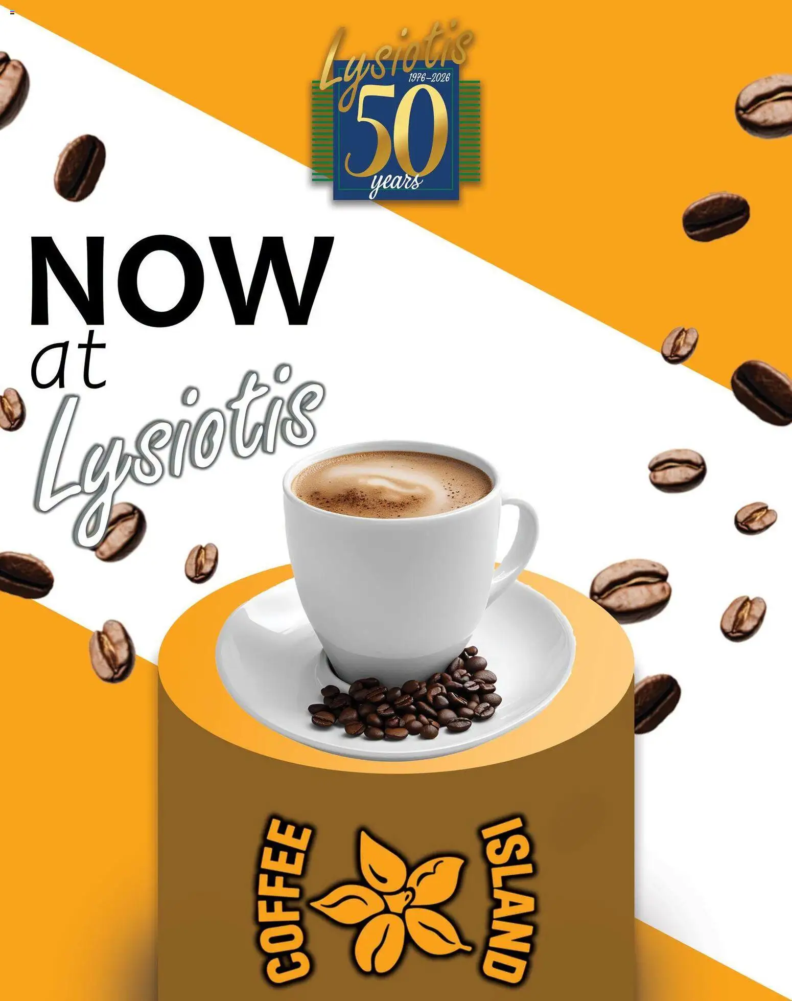 Lysiotis φυλλαδιο Coffee Island – σε ισχύ από 25/10/2026 | Σελίδα: 1