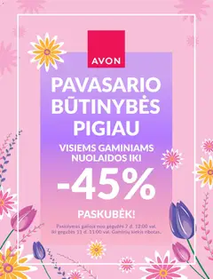 AVON leidinys galioja nuo 07.05.2026