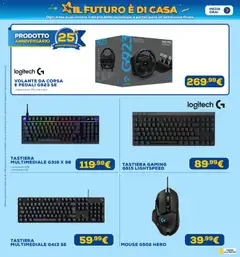 Anteprima del volantino Euronics volantino valido a partire dal 16/07/2026 | Pagina: 33 | Prodotti: Mouse, Tastiera, Xbox, USB