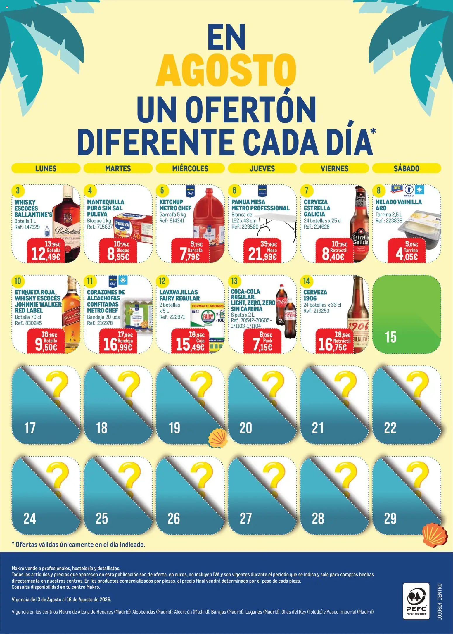 Makro Precios Centro │ válido desde el 03/08/2026 | Página: 8