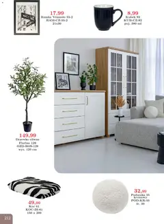 Pogląd oferty "Bodzio Katalog" - ważna od 01.04.2026 | Strona: 212 | Produkty: Poduszka, Koc, Ramka