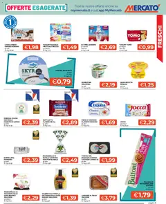 Anteprima del volantino Mercatò volantino valido a partire dal 12/10/2026 | Pagina: 7 | Prodotti: Mozzarella, Burro, Skyr, Robiola