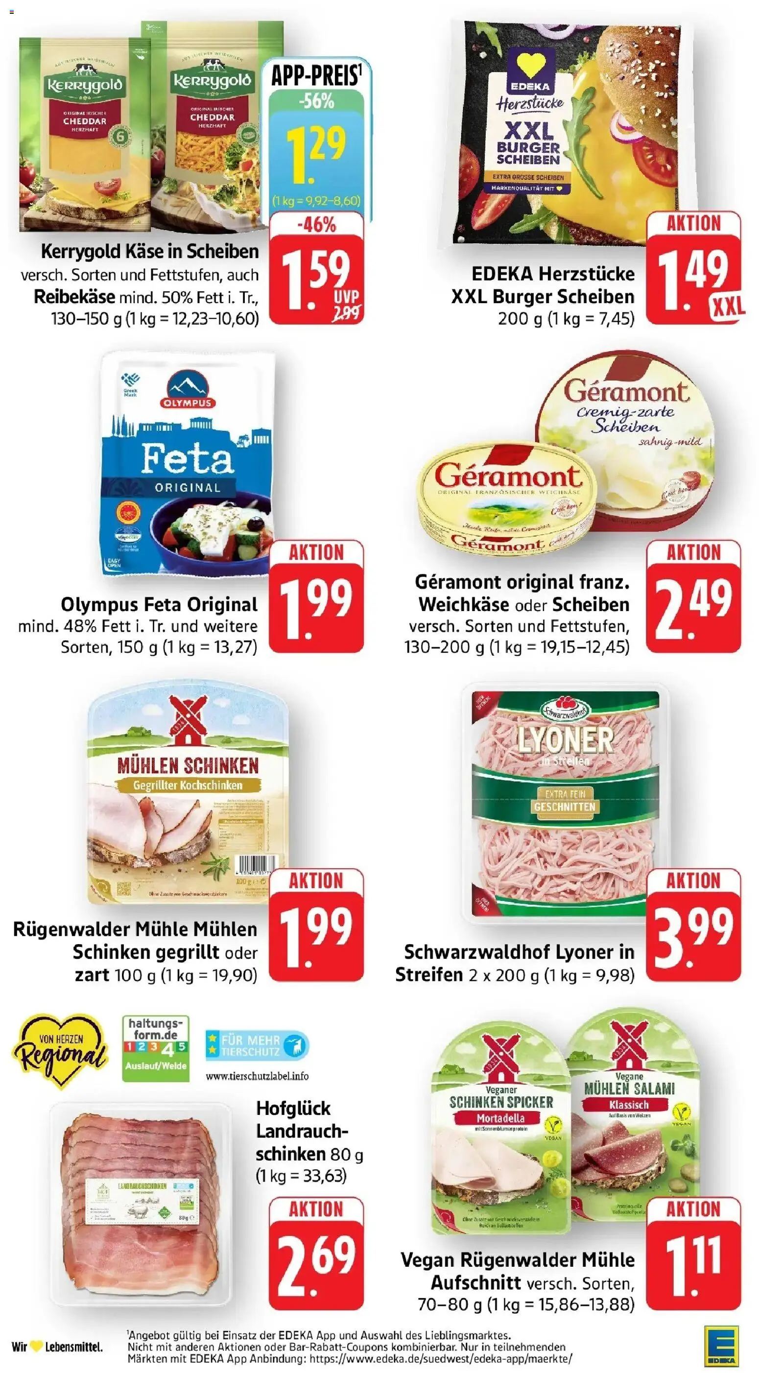 Edeka - EDEKA: Wochenangebote – gültig ab 05.07.2026 | Seite: 12 | Produkte: Geramont, Salami, Schinken, Reibekase